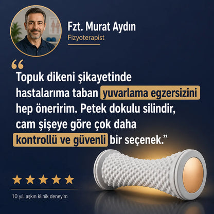 Timilk StepRoll™ - Topuk Dikeni Masaj Silindiri